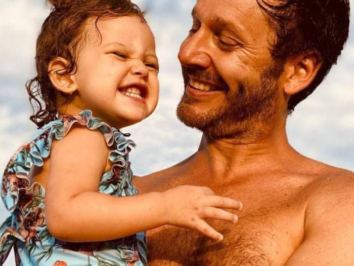 "Eres arcoíris": la tierna "declaración de amor" de Benja Vicuña a su hija