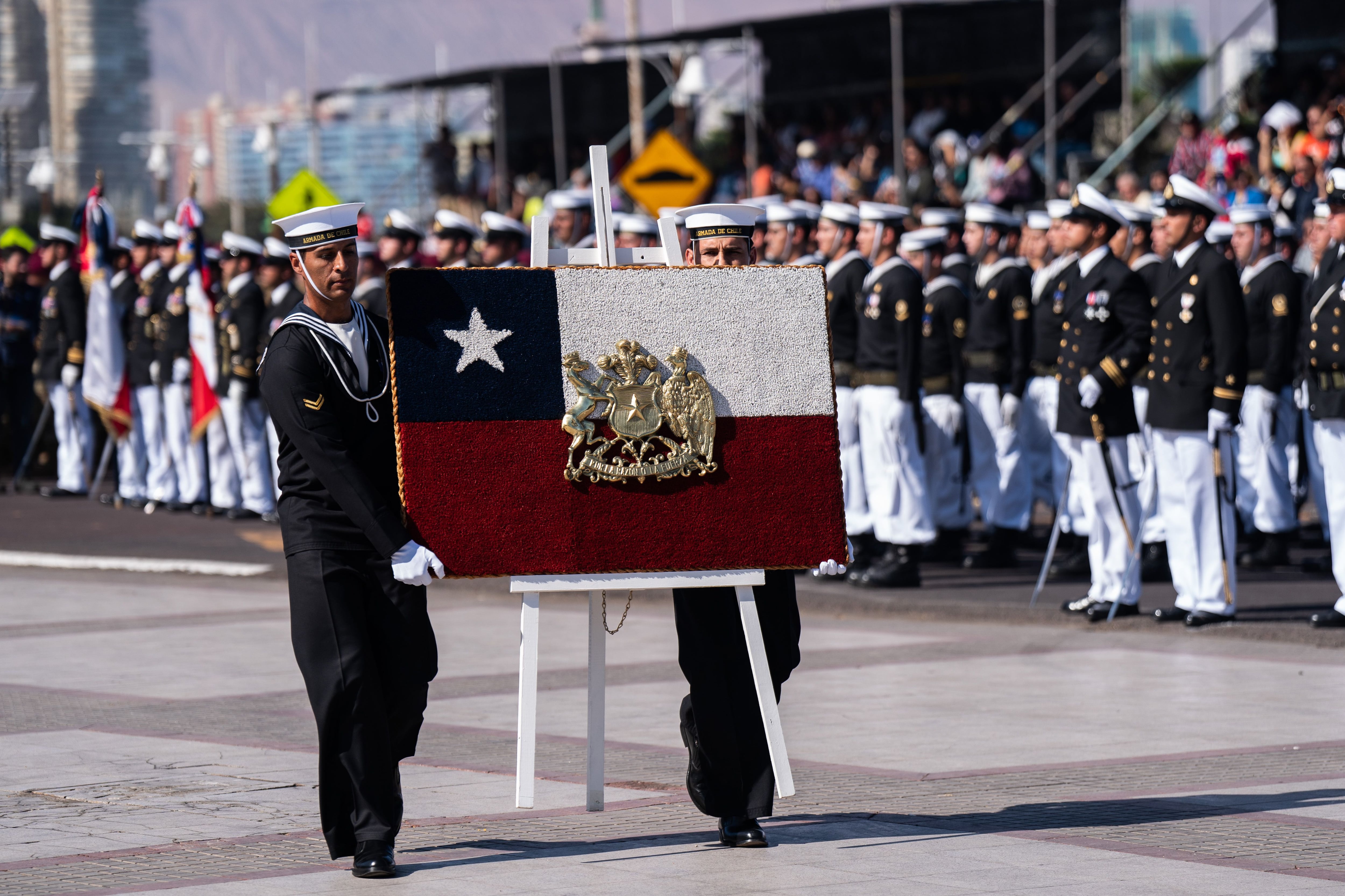 Armada bandera 21 de mayo