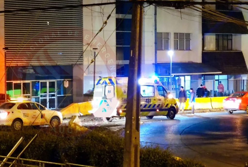 El accidente de Andrés Gildemeister en Temuco (Foto: RNE Araucanía)