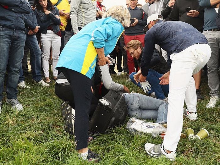 [Video] El drama de Corine Remande: perdió un ojo en pleno torneo de golf