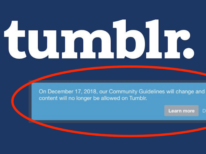 Red social Tumblr le dice adiós al porno y desata una avalancha de quejas