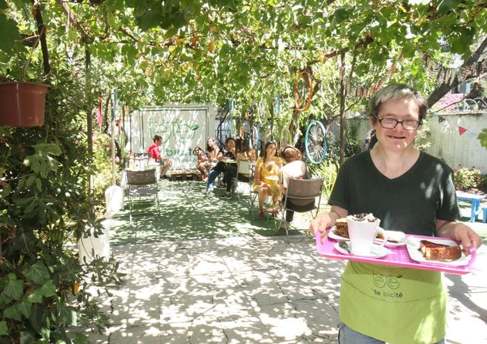 "Te Bicité": una cafetería cargada a la inclusión