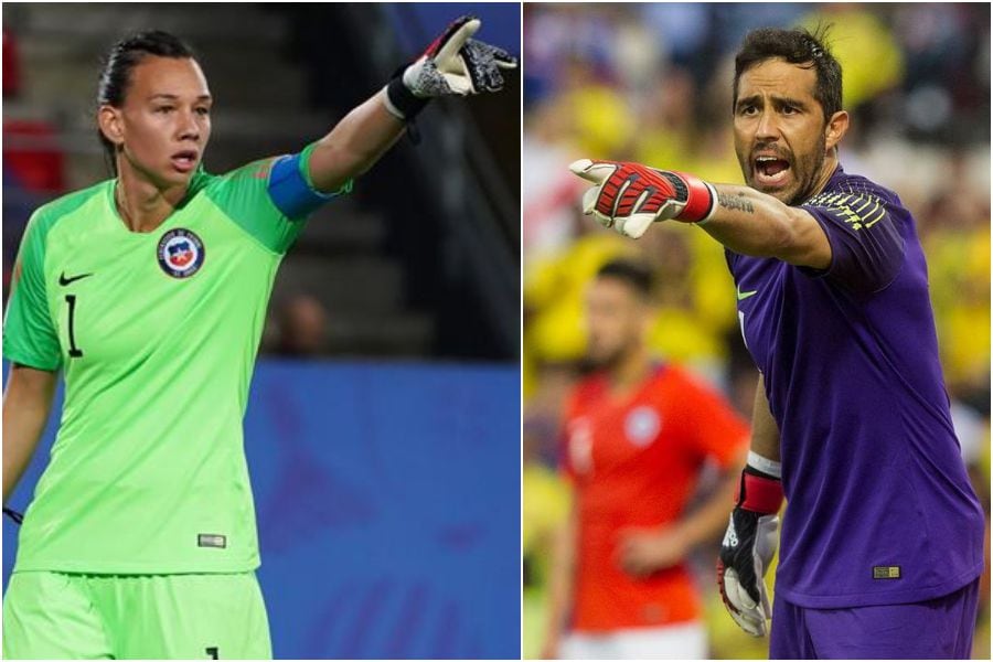 Claudio Bravo alaba a Tiane Endler: "Lo que ha hecho es tremendo"