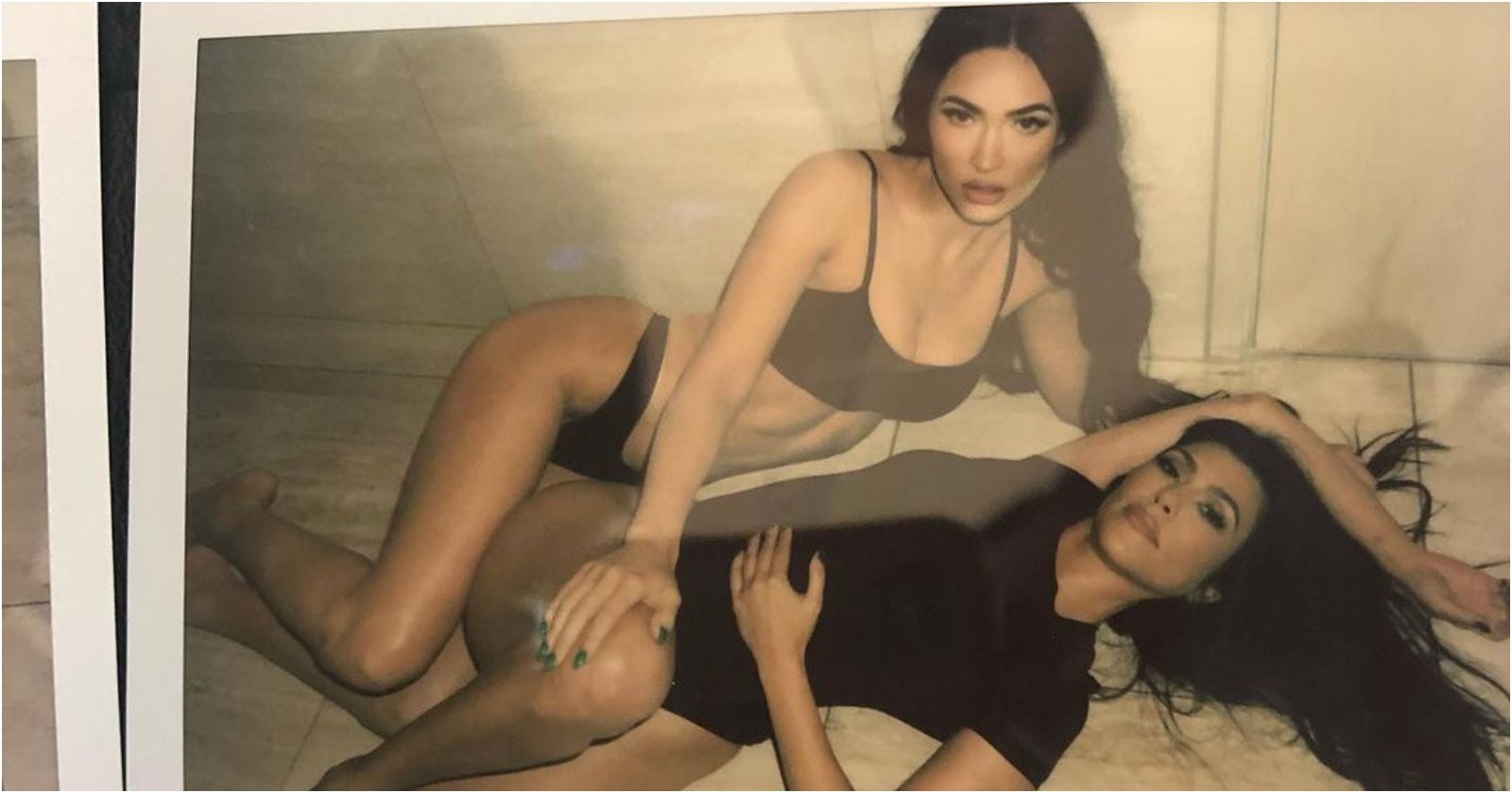 Megan Fox y Kourtney Kardashian vía Instagram