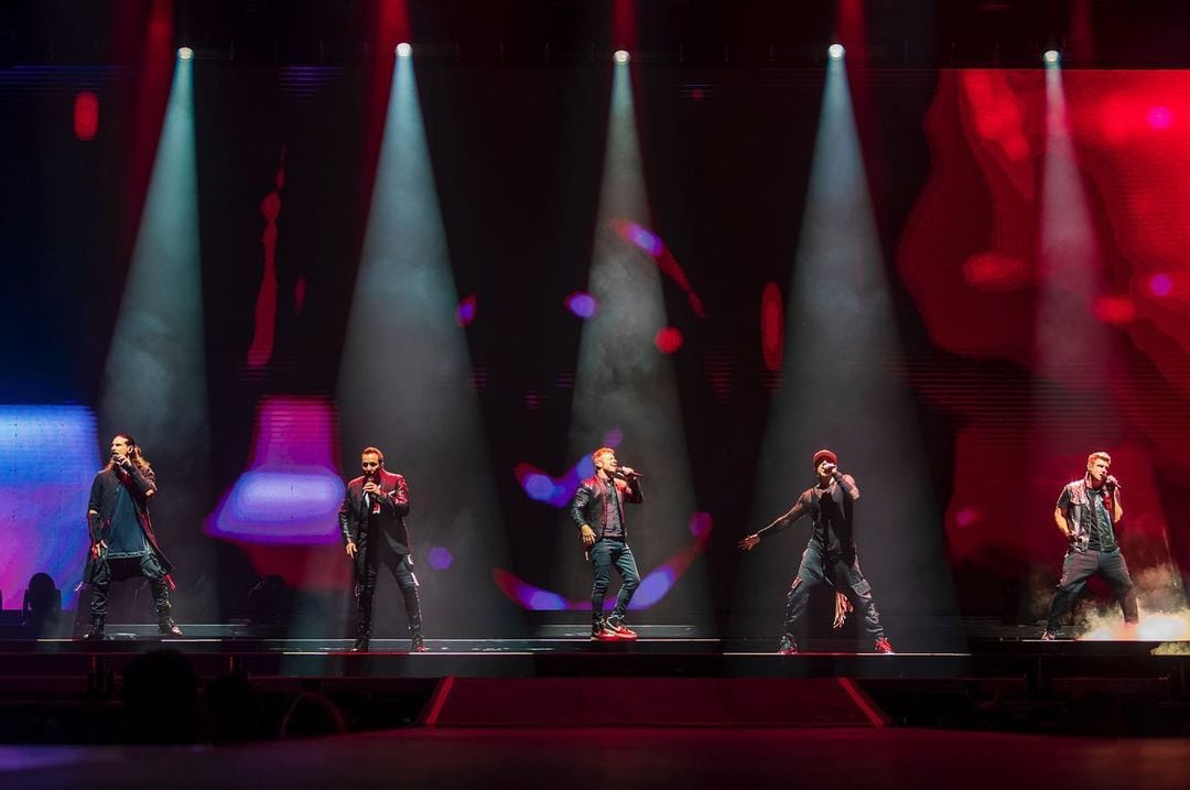 Backstreet Boys en Chile por @jaimevalenzuelafotografo