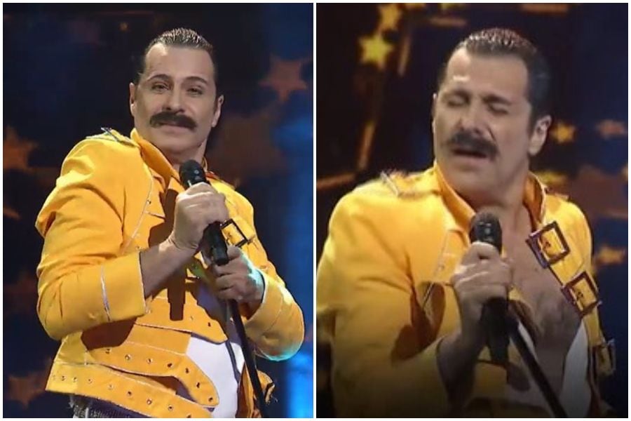 "Me cortaron la luz...": Fernando Larraín llenó de risas la web tras imitar a Freddie Mercury en "The Covers"