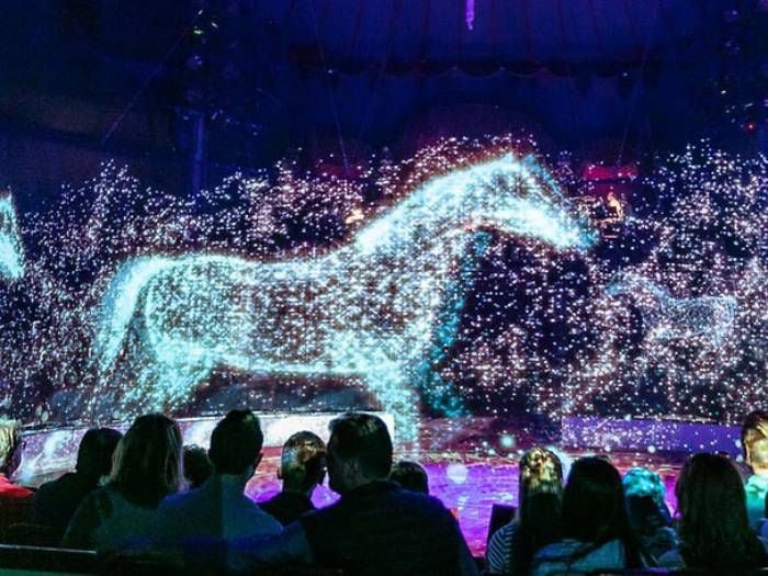 Para imitar: circo utiliza espectaculares animales holográficos para combatir el maltrato