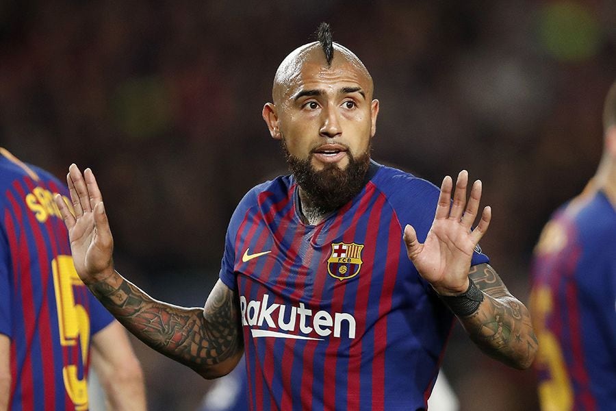 La liga española parte sin Arturo Vidal