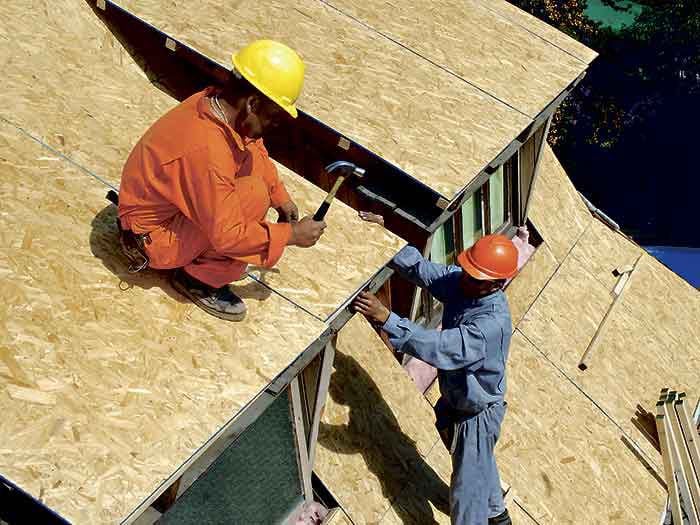 Los aglomerados agarran fuerza en la construcción