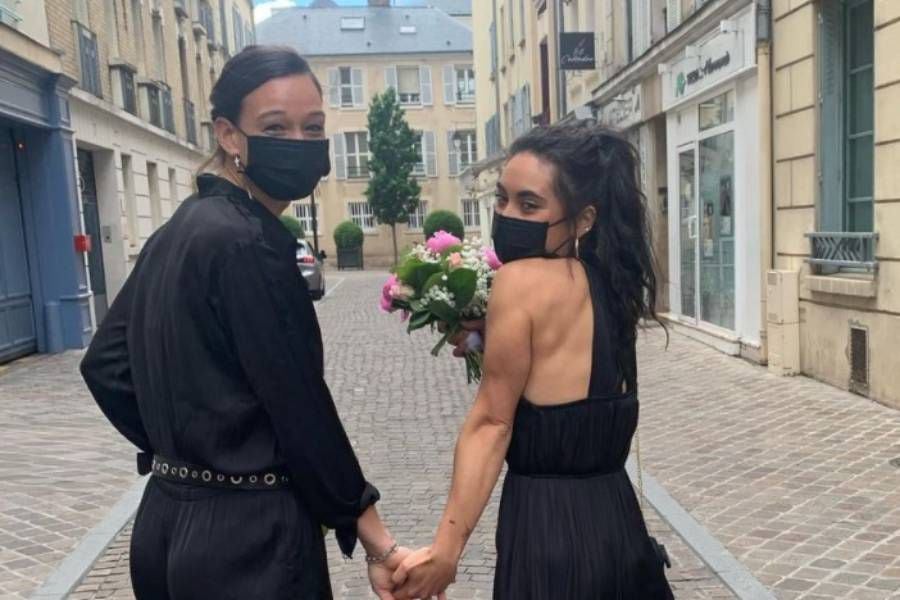 Amor en París: la íntima boda y festejo de Tiane Endler en Francia