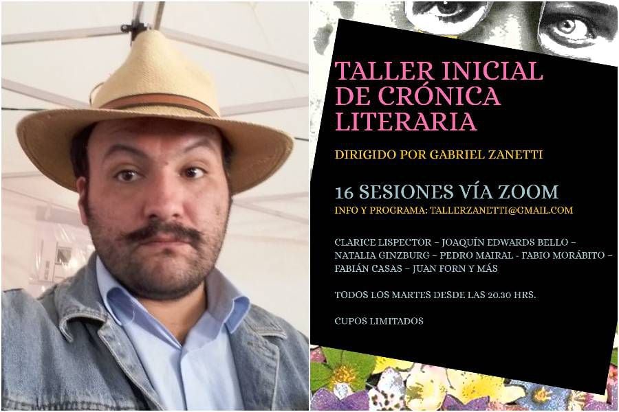 Taller inicial de crónica literaria: postule