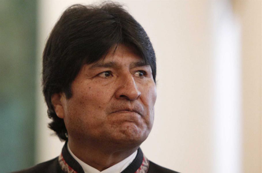 Evo Morales clama por mineros atrapados en la San José