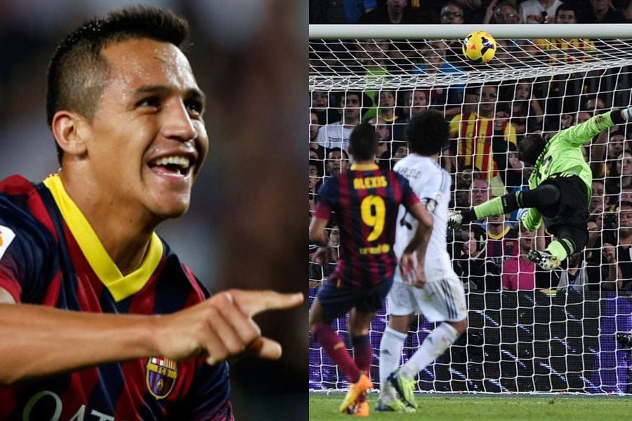 "Menudo golazo": En Barcelona recordaron el pepazo de Alexis Sánchez al Real Madrid