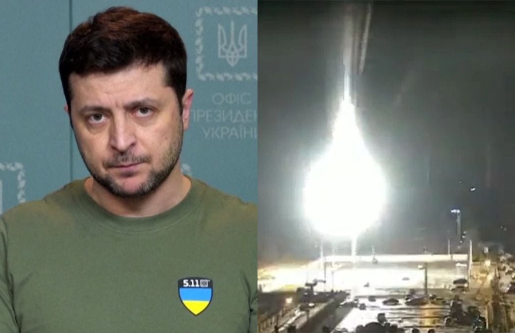 Zelensky y central nuclear