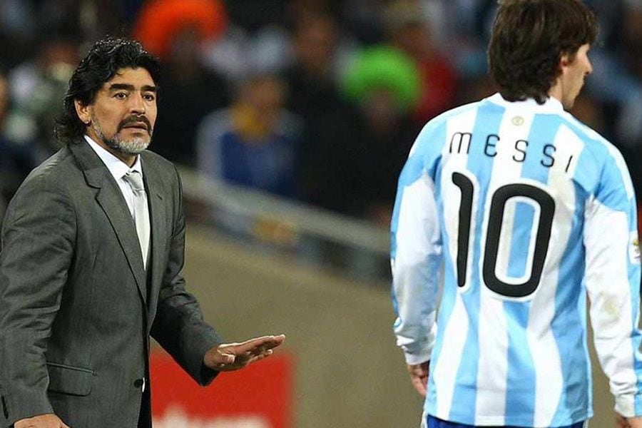 Messi le manda "toda la fuerza del mundo" a Maradona