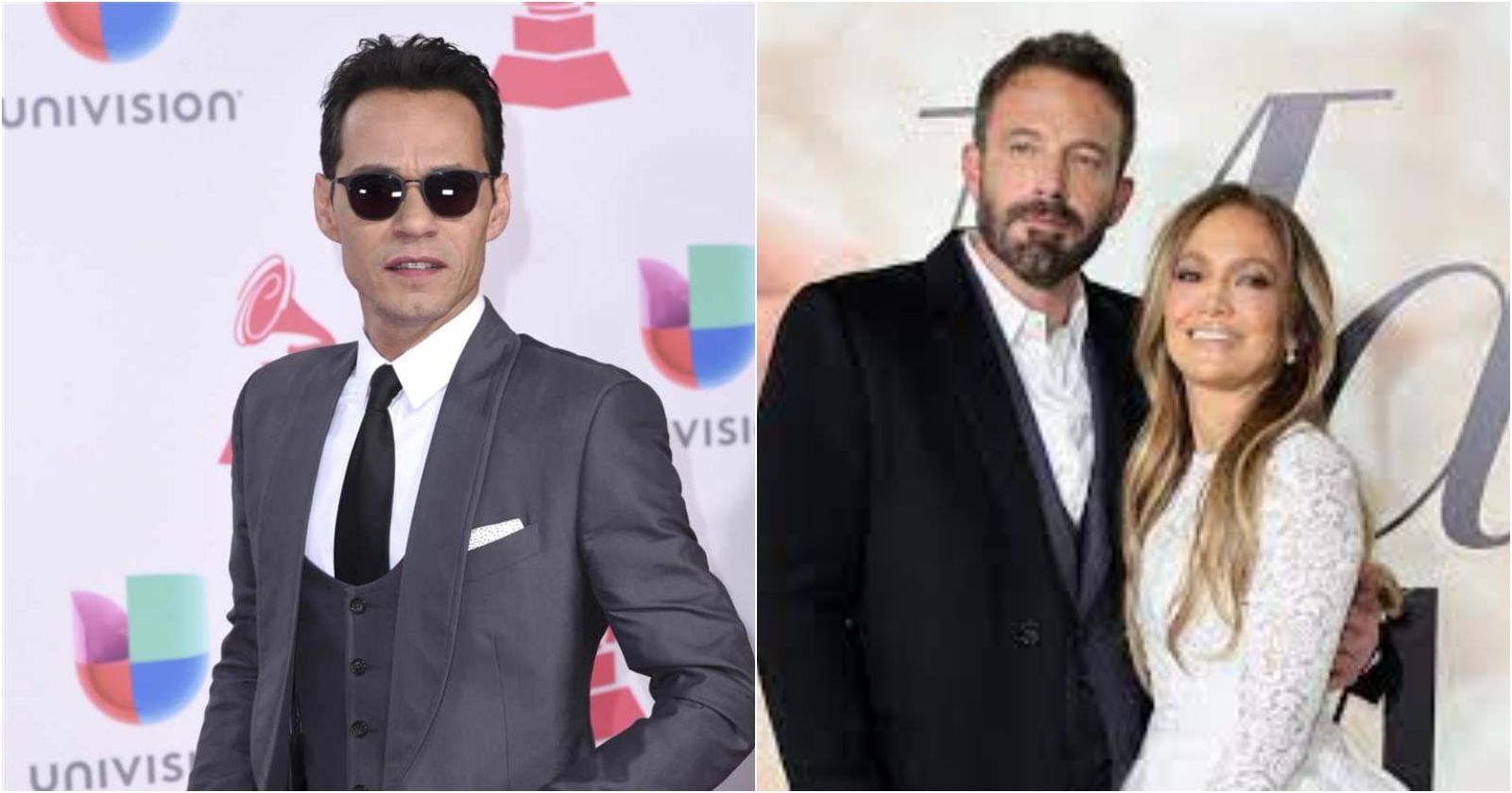 Marc Anthony, Jennifer López y Ben Affleck