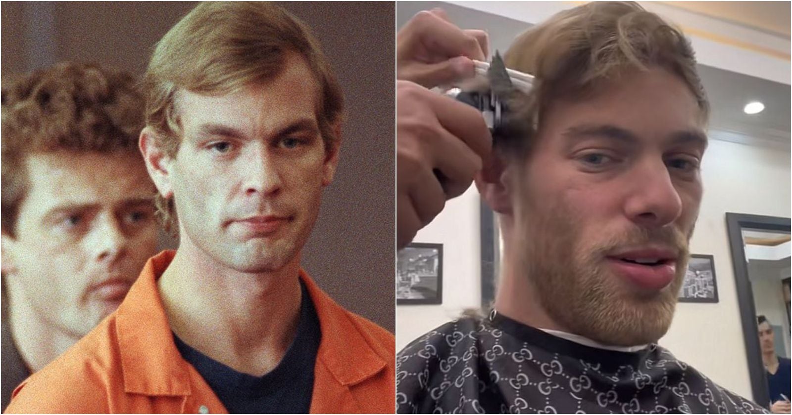 Jeffrey Dahmer y Shaps Wade vía TikTok