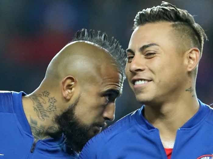 ¡Igualitos!: Arturo Vidal y Eduardo Vargas se trolearon con sus dobles