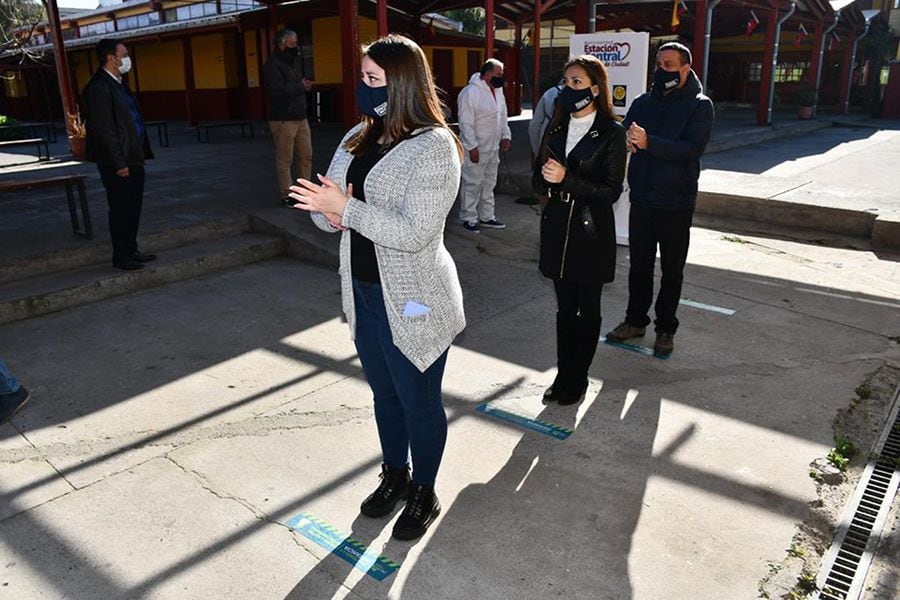 Estación Central propone su rayado de cancha para el plebiscito