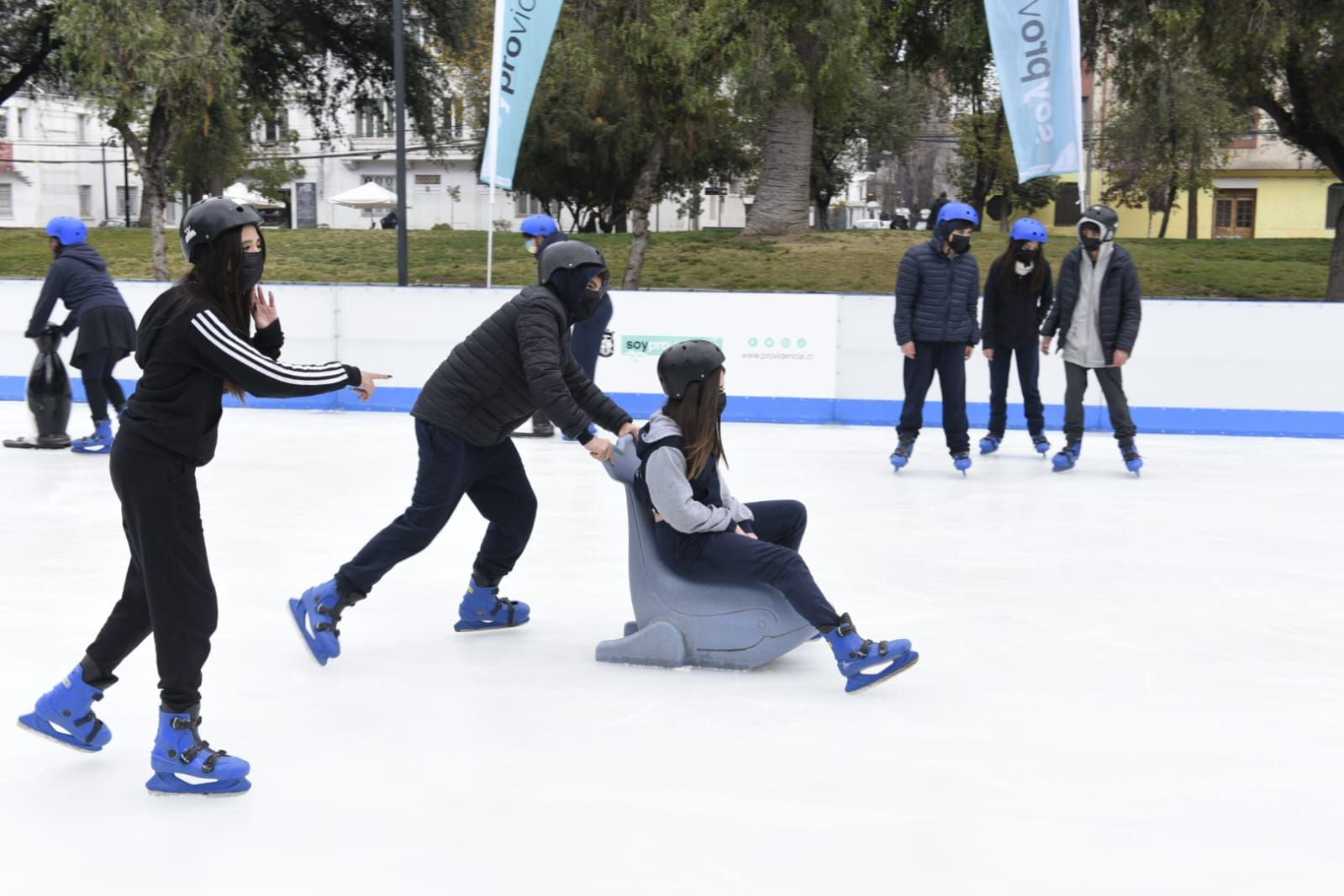 Pista de Hielo providencia