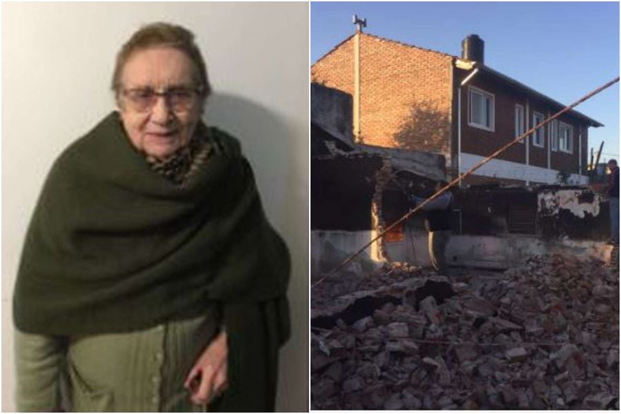 Abuela de 86 años prendió una vela para pedir por su nieto y se le incendió la casa: perdió todo