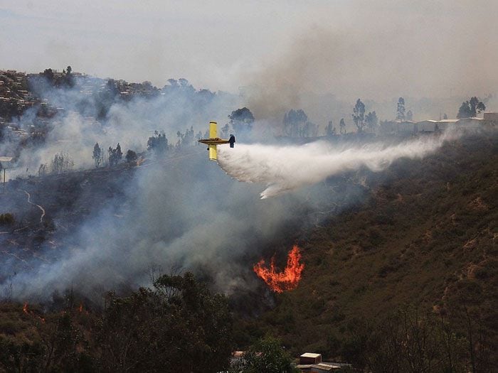 Ministro de Agricultura: "Perseguiremos a cualquier sospechoso" de causar incendios