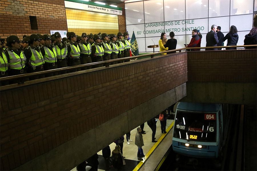 inauguracion de la 60° Comisaría Metro.