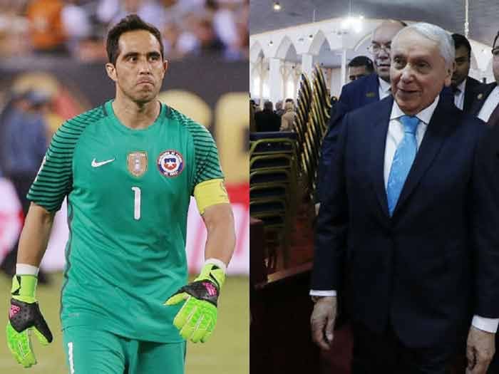 Claudio Bravo sacó aplausos por troleo al obispo Durán