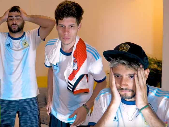 "¡Es muy lento!": la furia de Los Displicentes tras derrota argentina en Copa América