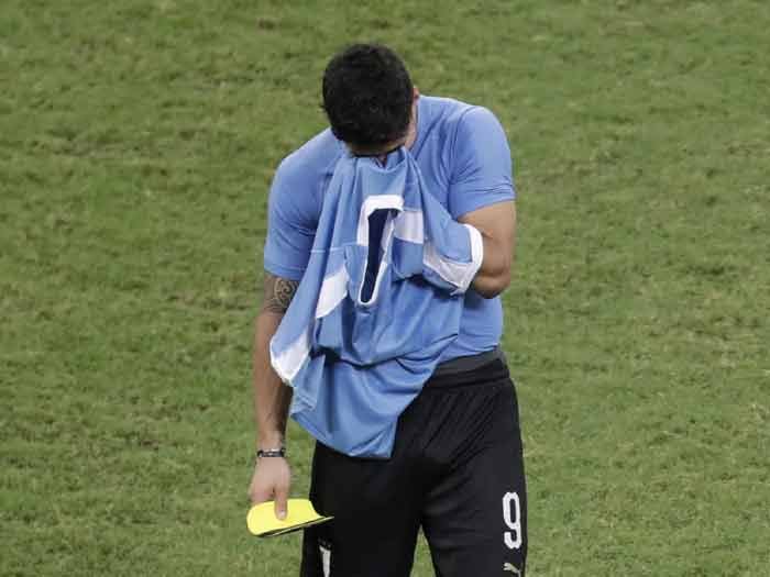 Suárez no controló el llanto tras la eliminación por su error