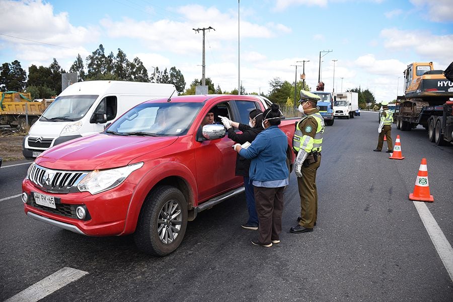 TEMUCO: Controles sanitarios por Coronavirus