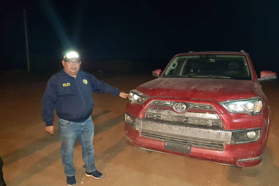 Recuperan auto donde viajaba el "Cangri" y detienen a sospechoso