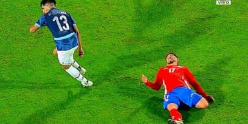 Chile - lesión Felipe Loyola