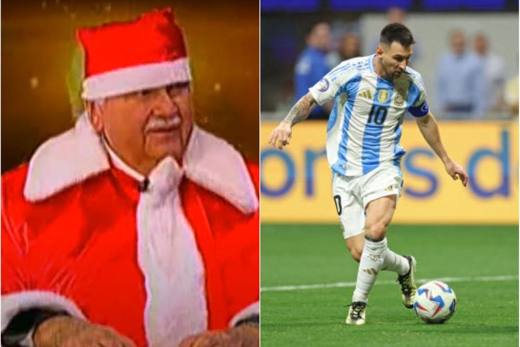 Messi superó un récord que ostentaba el “Sapito” Livingstone en la Copa América: ¡tenía 71 años! Fotos: Sergio Livingstone / Lionel Messi.