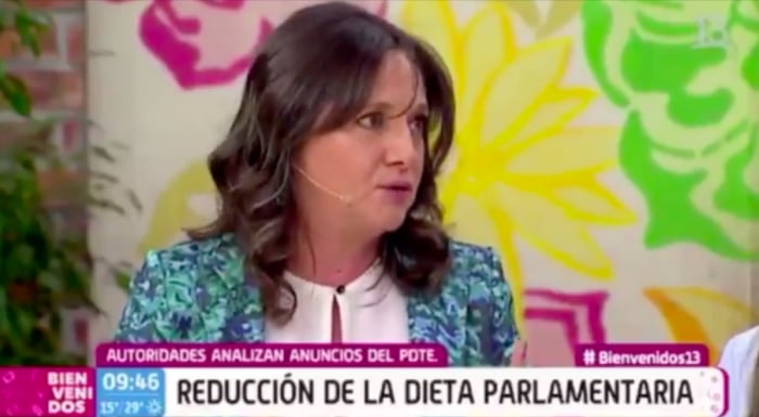 Mónica Pérez se opone a bajar el sueldo de parlamentarios: recibió ola de críticas