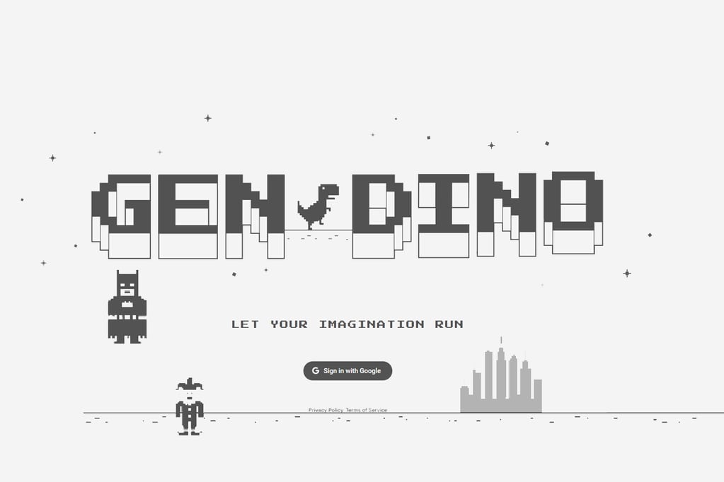 Google reinventó a su clásico juego del dinosaurio de Chrome.