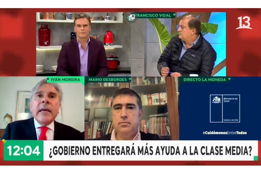 "Me interrumpe a cada rato": el intenso round en vivo de Moreira con Amaro Gómez-Pablos