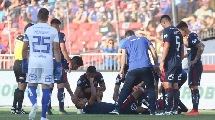 Augusto Barrios estará seis meses fuera de las canchas