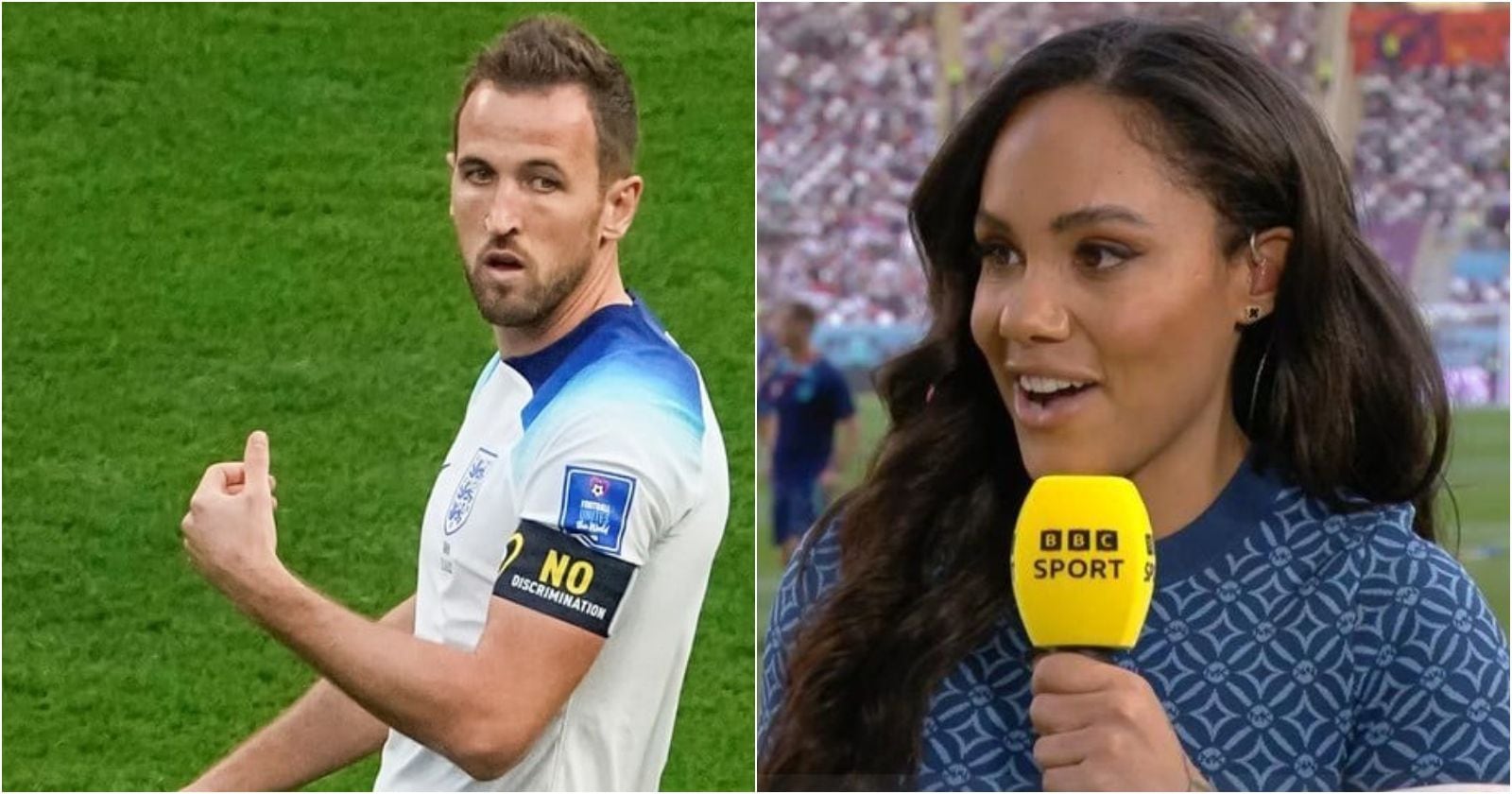 Harry Kane y Alex Scott