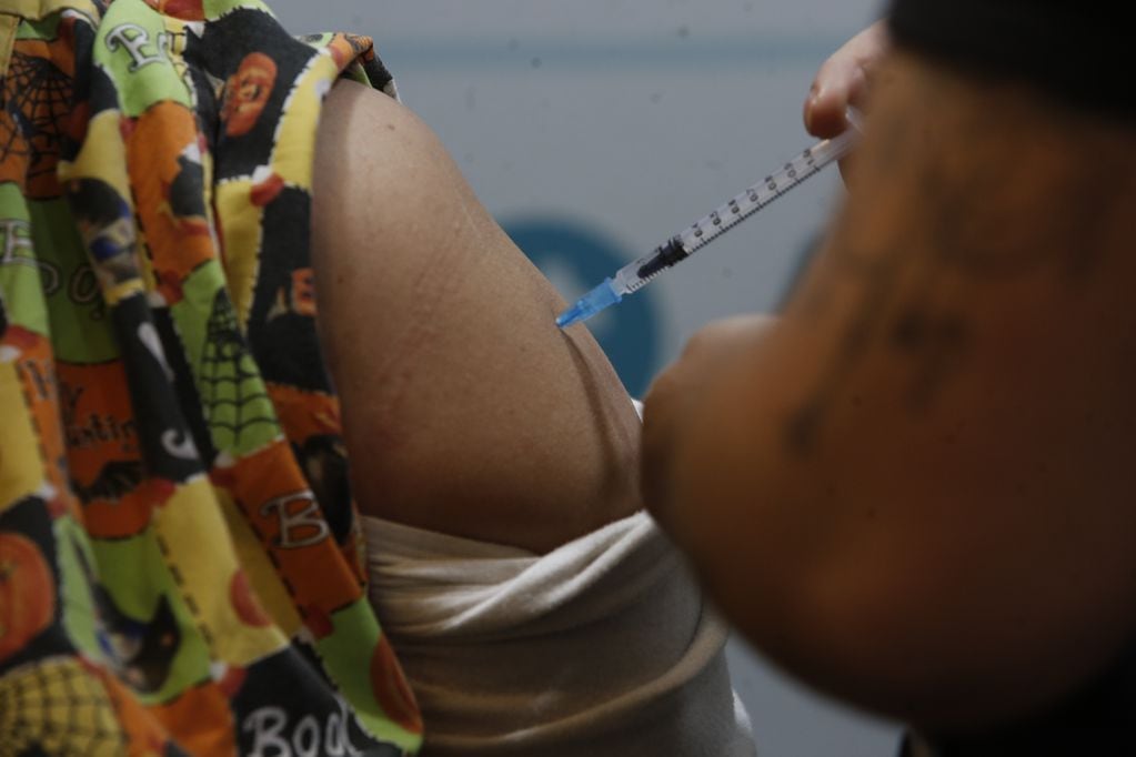Puntos de vacunación en la RM - Foto: Juan Eduardo Lopez/Aton Chile