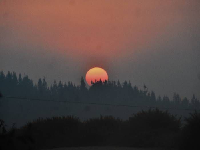 Onemi decretó Alerta Roja en Futaleufú por los incendios forestales