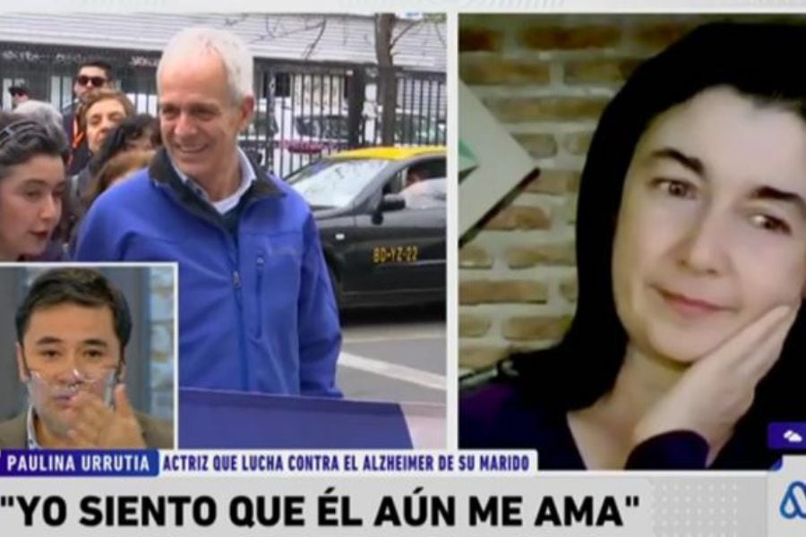 "Siento que aún me ama": la emoción de Paulina Urrutia al hablar de la lucha contra el alzheimer de Augusto Góngora