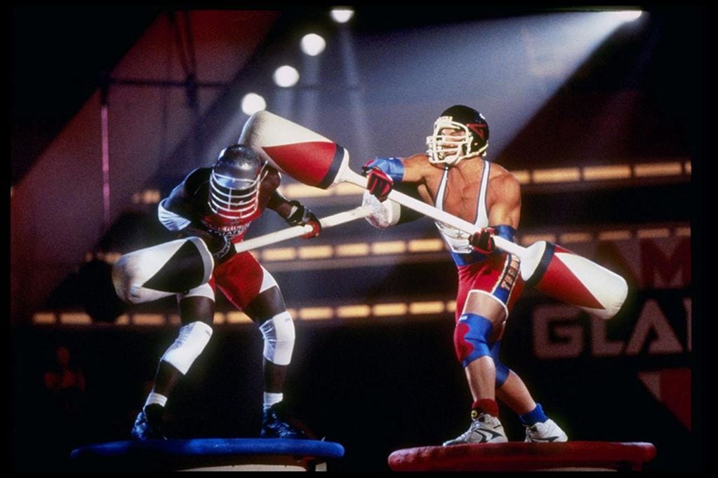 Gladiadores Americanos se emitió originalmente entre 1989 y 1996.