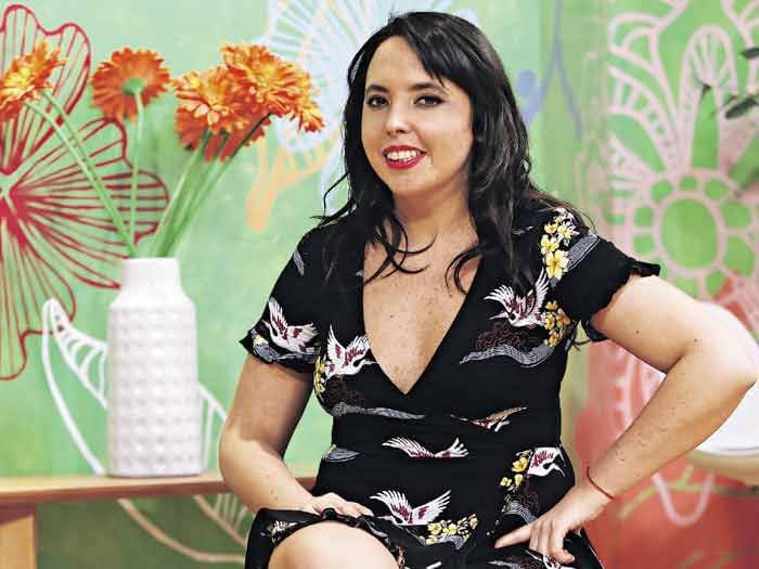 Chiqui Aguayo cuida su embarazo nadando tres veces a la semana