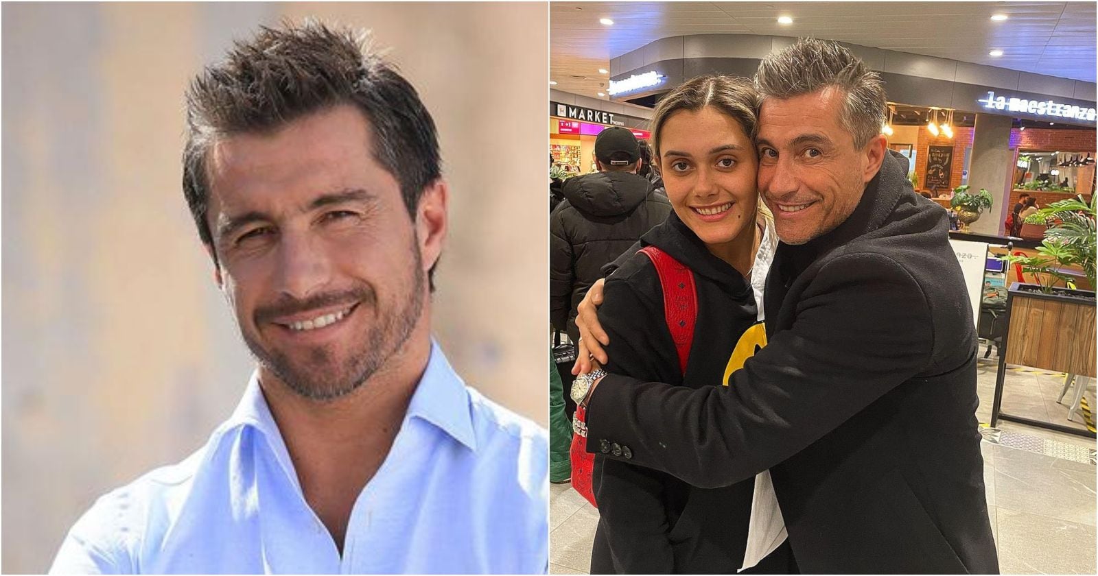 Fernando Solabarrieta y su hija Maite