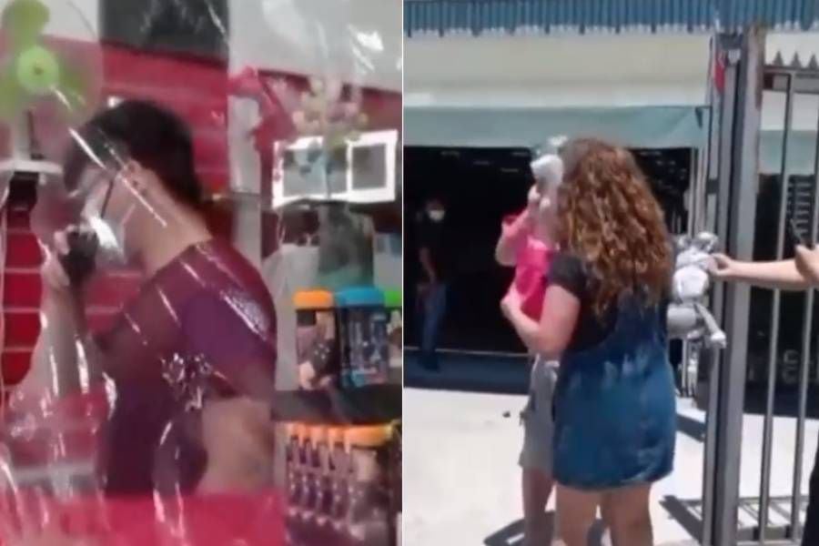 "¡No me toques!": mujer denuncia violenta agresión en mall chino de Peñaflor