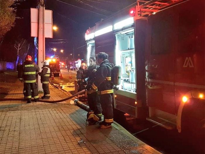 Tres muertos dejó incendio en Estación Central