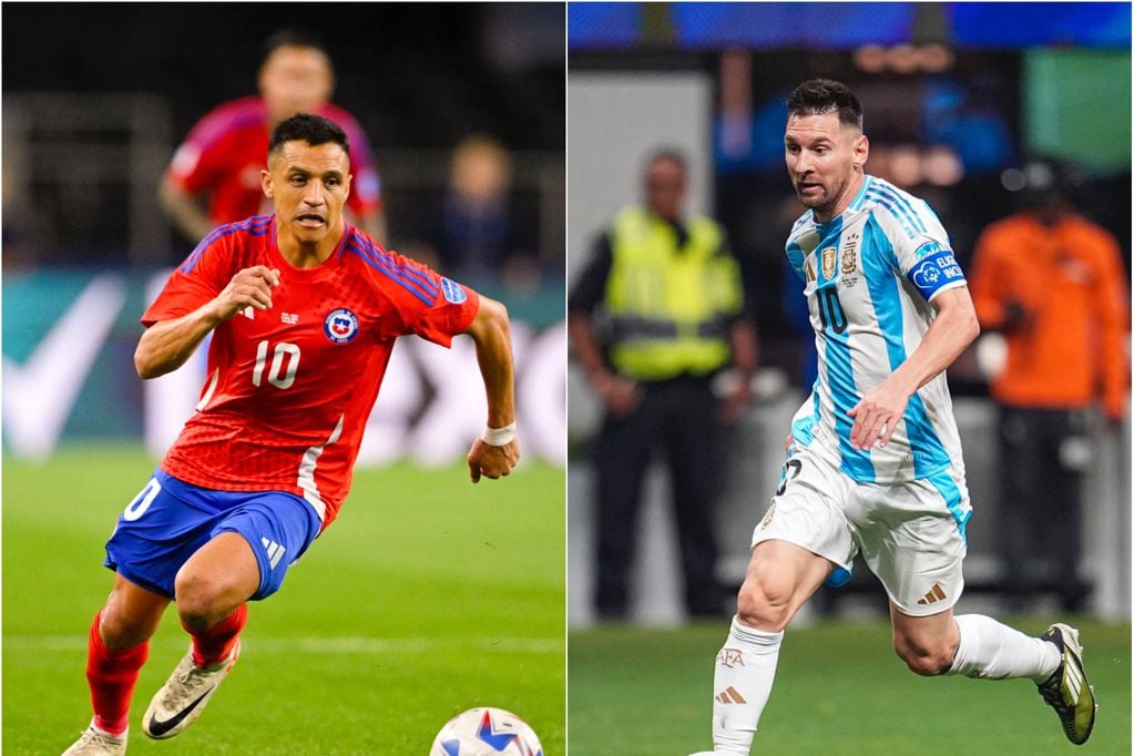 Copa América: cuál será el resultado de Chile vs. Argentina, según la Inteligencia Artificial. Fotos: Chile / Argentina.