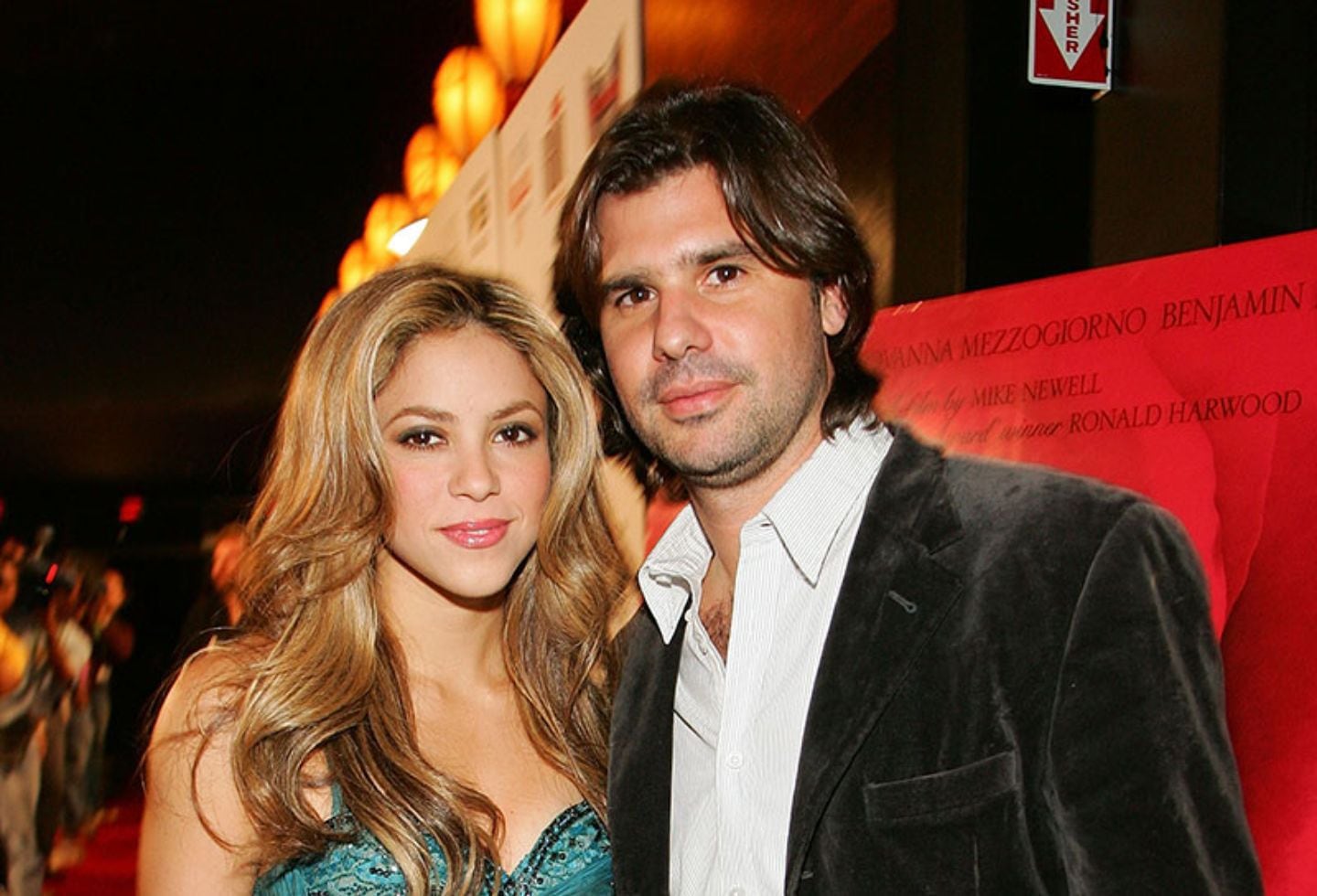 Shakira y Antonio de la Rúa