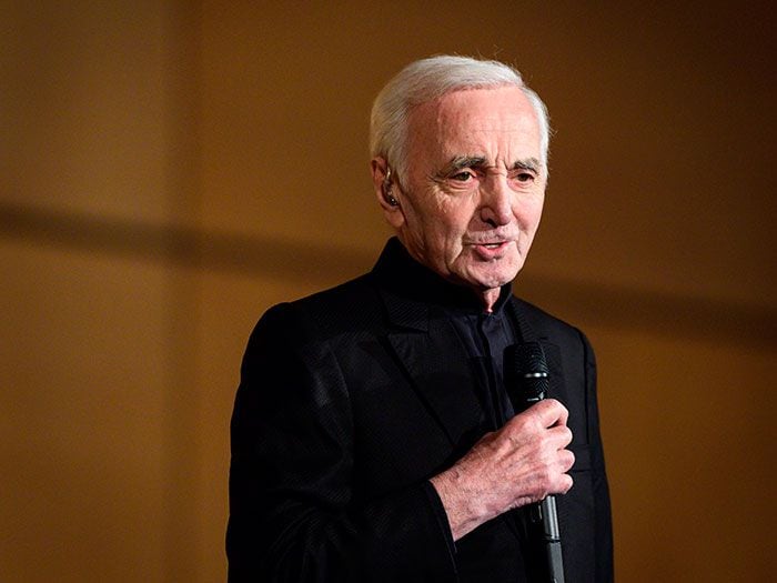 Música de luto: murió Charles Aznavour